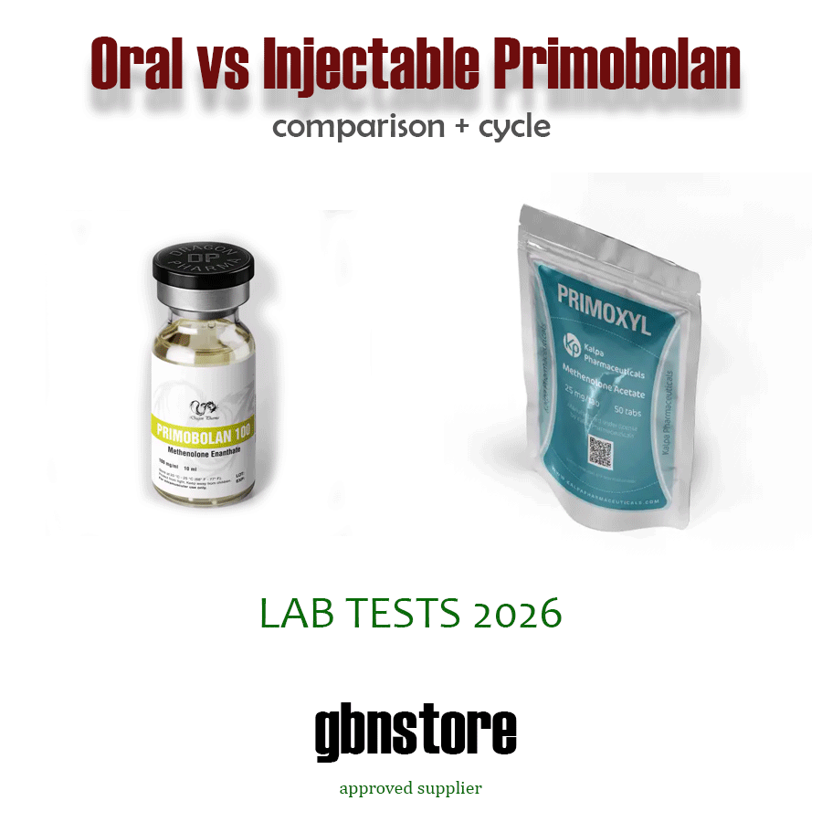 Oral vs Injectable Primobolan
