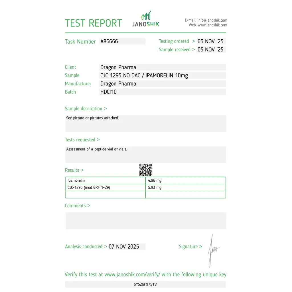 CJC-1295 no DAC / Ipamorelin
