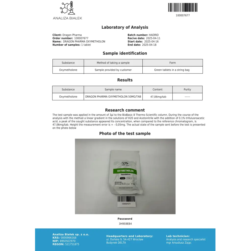 Oxymetholon